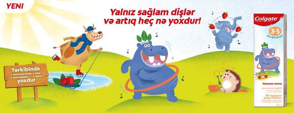  Yalnız sağlam dişlər və başqa bir şey yoxdur!